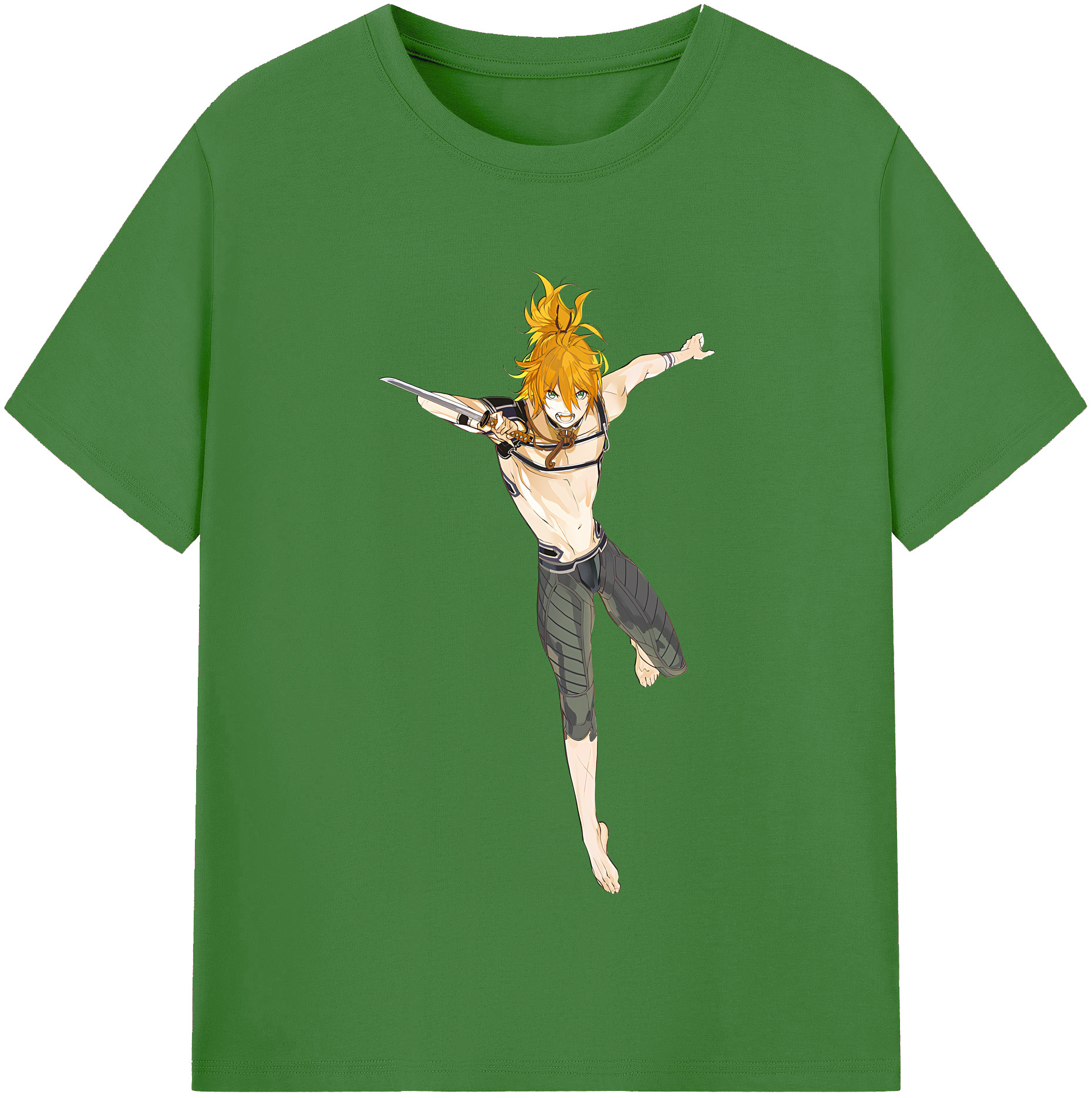 （画像用） 刀剣乱舞 Touken Ranbu レディースカジュアルプリントTシャツ（綿100％）